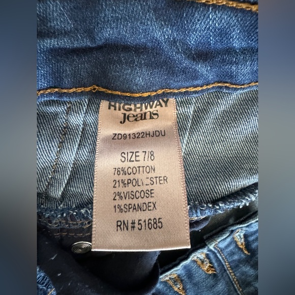 WOMENS Highway Jeans Ripped Jeans Size 7/8 - Picture 6 of 6